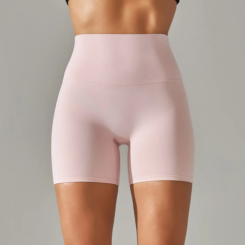 Summer High-Waist Push-Up Yoga Shorts – Fitness, Gym & Bike Shorts for Women