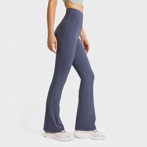 Nepoagym 31" dames flare legging met buikcorrectie