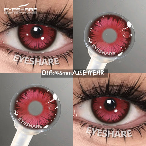 EYESHARE Halloween Color Contact Lenses