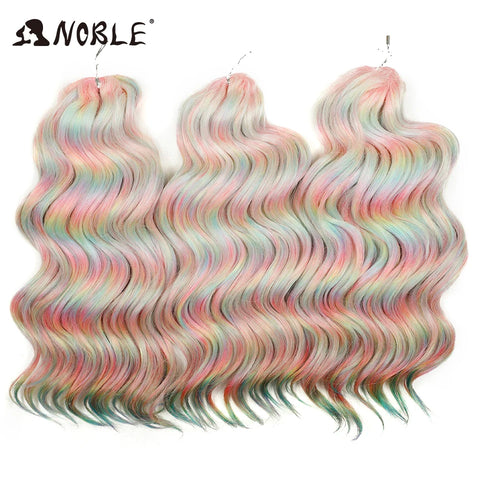 Noble Hair 16" Synthetic Twist Crochet Curly Hair Extensions