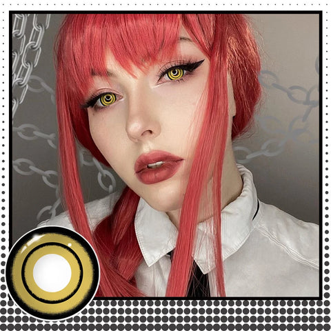 VISUASHOW Rainbow Colored Contact Lenses for Cosplay