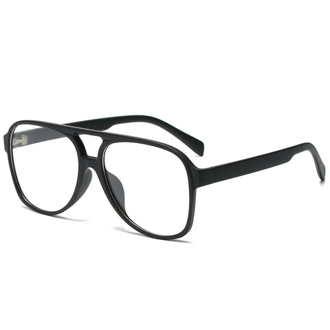 Retro ovale pilotenzonnebril – zwart, blauw, luipaard en geel UV400 unisex strandzonnebril