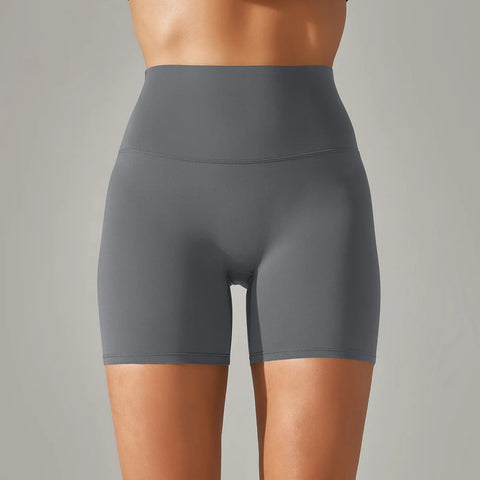 Summer High-Waist Push-Up Yoga Shorts – Fitness, Gym & Bike Shorts for Women