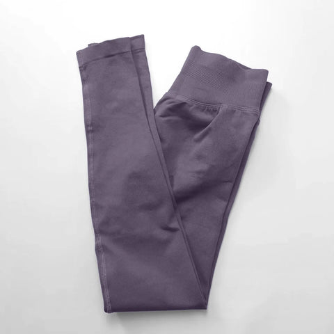 NCLAGEN Nahtlose Gym-Leggings für Damen – Pilates- und Yoga-Hose mit Scrunch-Po- und Bauchkontrolle