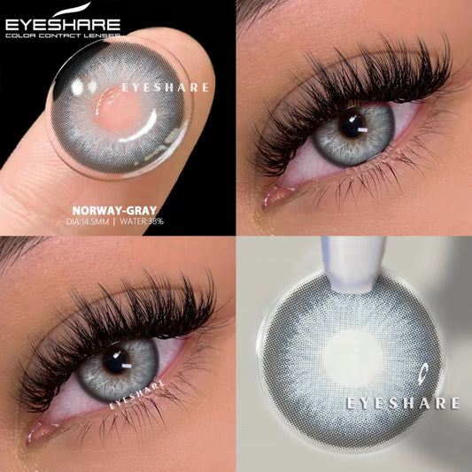 EYESHARE Colored Contact Lenses - Yearly Fashion Set