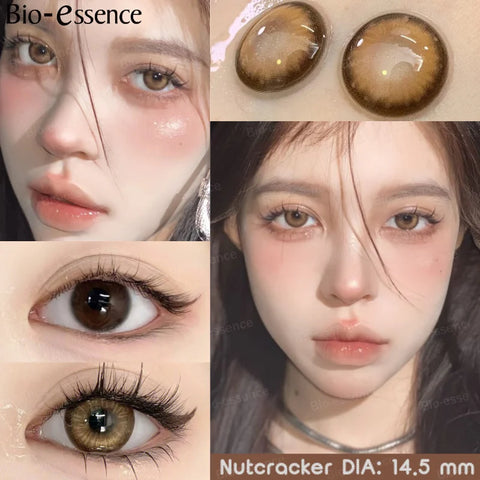 Bio-essence Natural Brown Color Contact Lenses