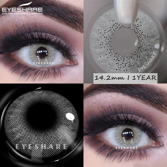 EYESHARE Aurora Blue Green Colored Contact Lenses