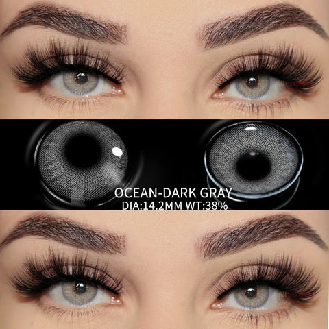 EYESHARE Gray Colored Contact Lenses