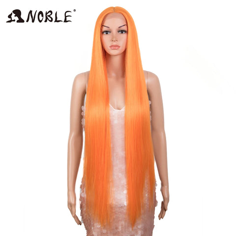 Noble Cosplay Wigs for Black Women - 38 Inch Ombre Blonde Lace Wig