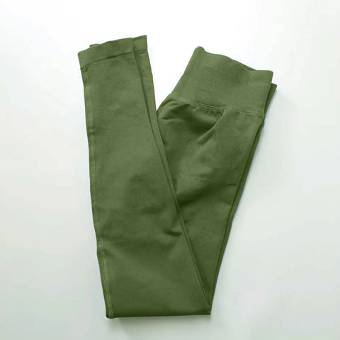 NCLAGEN Nahtlose Gym-Leggings für Damen – Pilates- und Yoga-Hose mit Scrunch-Po- und Bauchkontrolle