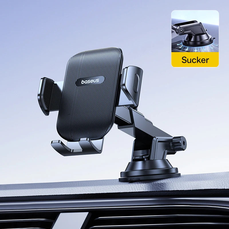 Baseus Dashboard Windshield Phone Holder with Strong Sucker for iPhone, Xiaomi, Huawei, Samsung