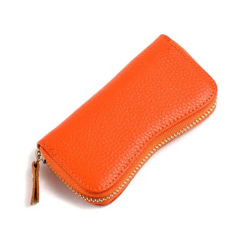 10 Colors Wholesale Genuine Leather Key Wallets