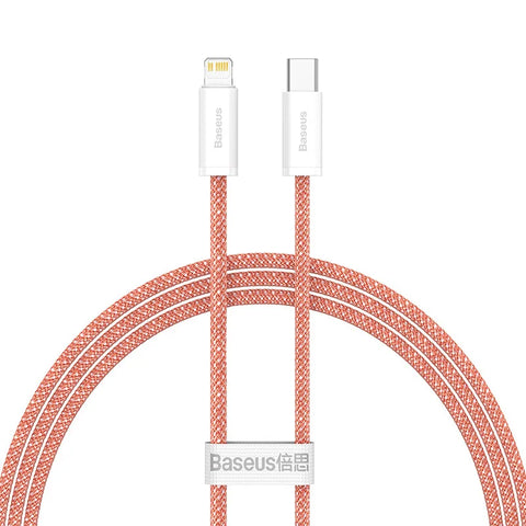 Baseus USB-C Fast Charging Cable for iPhone 14/13/12/11 Pro Max, iPad & MacBook - 20W Power Delivery