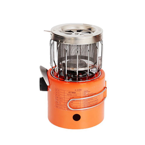 2-in-1 Portable Propane Camp Heater and Stove for Tents