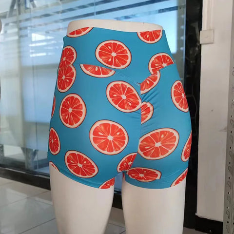 SOISOU Printed Beach Shorts for Women - High Waist, Breathable & Stylish