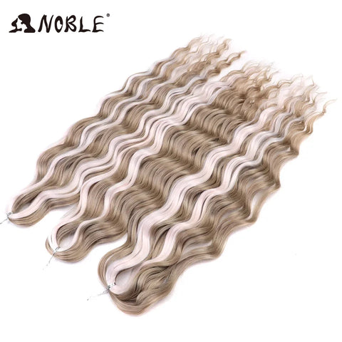 Noble Synthetic Hair Water Wave Twist Crochet Hair Extensions