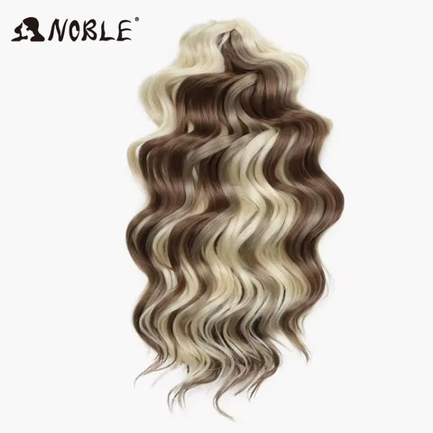 Noble Synthetic Twist Crochet Curly Hair 16“ Rainbow Color
