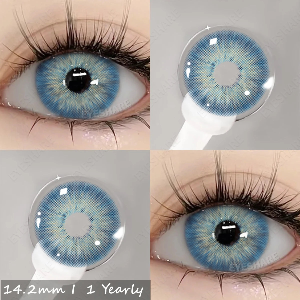 EYESHARE Gray Colored Contact Lenses for a Fashionable Look