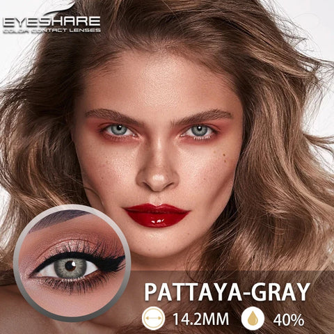 EYESHARE Natural Color Contact Lenses - Brown