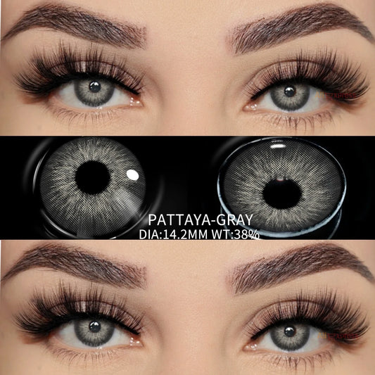 EYESHARE Gray Colored Contact Lenses