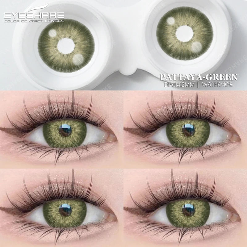 EYESHARE Iceland Green Colored Contact Lenses