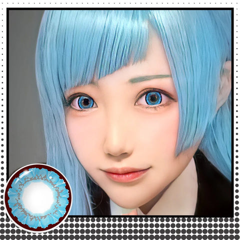 VISUASHOW Rainbow Colored Contact Lenses for Cosplay