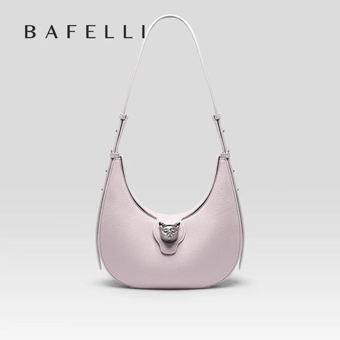 BAFELLI 2025 Women's Luxury Genuine Leather Cat Fashion Handbag
