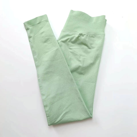 NCLAGEN Nahtlose Gym-Leggings für Damen – Pilates- und Yoga-Hose mit Scrunch-Po- und Bauchkontrolle