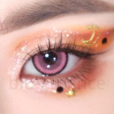 Bio-essence Korean Colored Contact Lenses - Pink Anime Cosplay