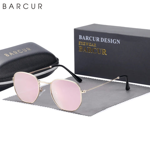 BARCUR Klassieke Vierkante Gepolariseerde Zonnebril – Lichtgewicht UV400 Unisex Bril