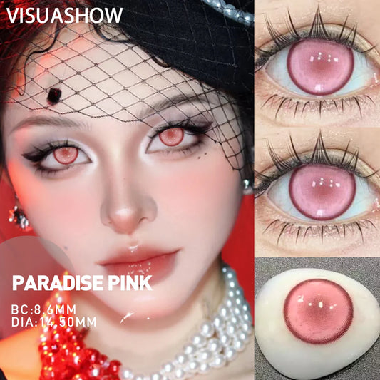 VISUASHOW Anime Cosplay Paradise Color Contact Lenses