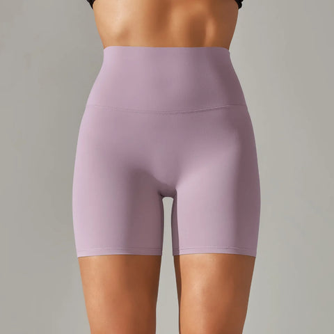 Summer High-Waist Push-Up Yoga Shorts – Fitness, Gym & Bike Shorts for Women