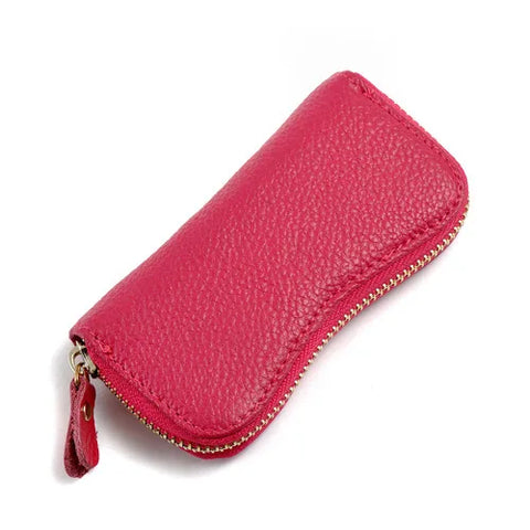 10 Colors Wholesale Genuine Leather Key Wallets
