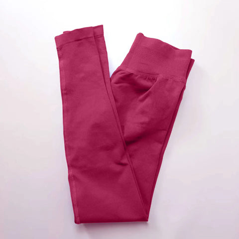 NCLAGEN Nahtlose Gym-Leggings für Damen – Pilates- und Yoga-Hose mit Scrunch-Po- und Bauchkontrolle