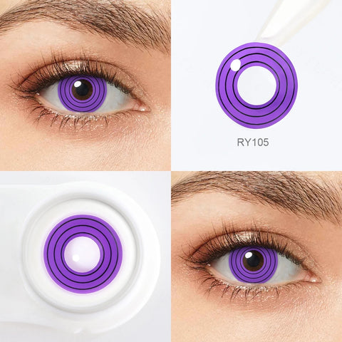 Sharingan Rinnegan Contact Lenses with Prescription