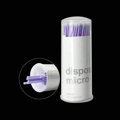 AILEISHI 100PCS Eyelash Extension Cleaning Swabs
