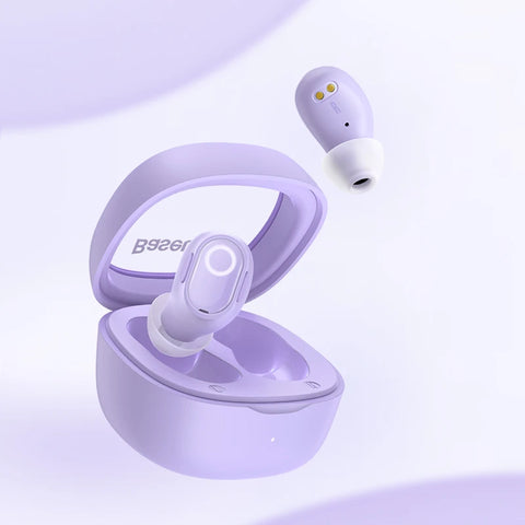 Baseus WM02 Wireless Earphones - TWS Bluetooth 5.3, Compact Design, 25-Hour Battery Life, Comfort Fit