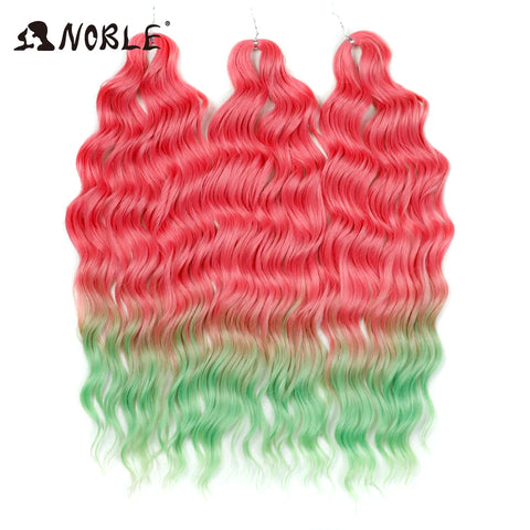 Noble Hair Synthetic Loose Deep Wave 24" Braiding Hair Extensions