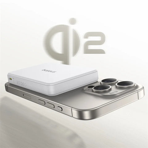 Baseus Qi2 10000mAh Magnetic Power Bank – 15W Wireless & 22.5W Wired Charging