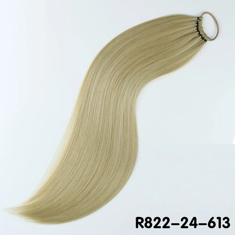 AZQUEEN 24 Inch Long Straight Synthetic Hair Extensions