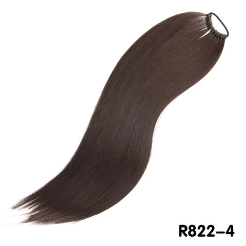 AZQUEEN 24 Inch Long Straight Synthetic Hair Extensions