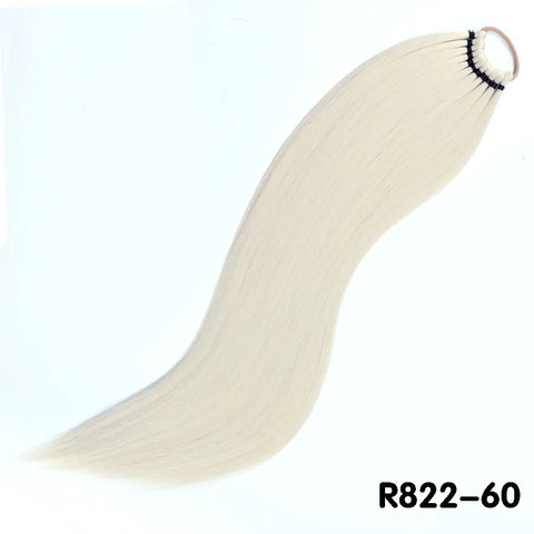 AZQUEEN 24 Inch Long Straight Synthetic Hair Extensions