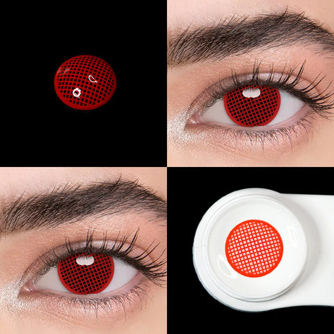 UYAAI Roze Cosplay Contactlens - Grote Pupillen Multicolor 