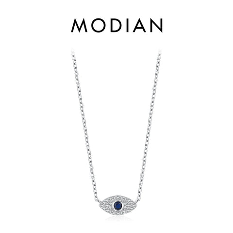 MODIAN 925 Sterling Zilveren Geluksoog Ketting