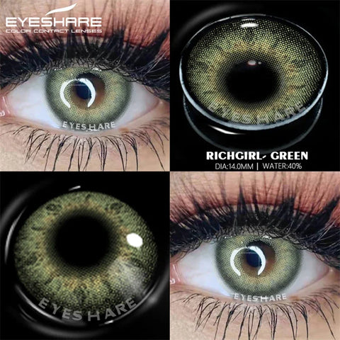 EYESHARE Color Lens Eyes - Blue Natural Contact Lenses