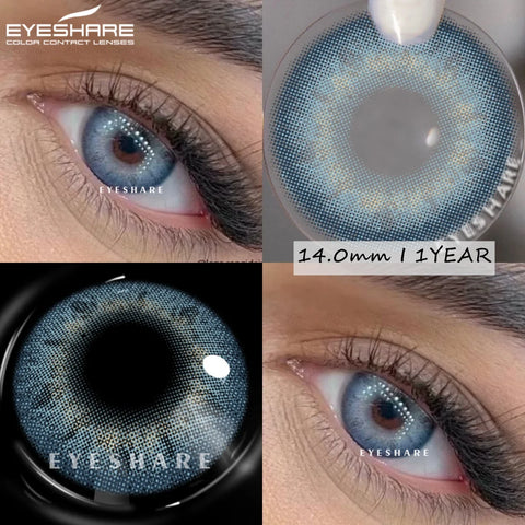 EYESHARE Aurora Blue Green Colored Contact Lenses