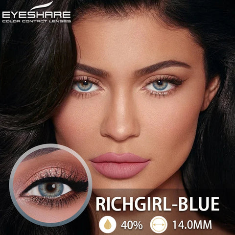 EYESHARE Natural Color Contact Lenses - Brown