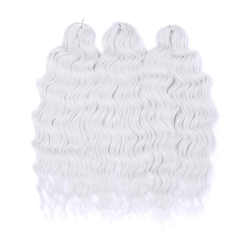 Fashion Idol 24Inch Crochet Hair Synthetic Water Wave Extensions