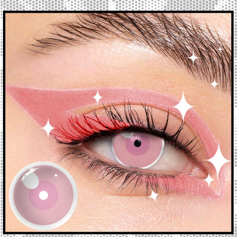 VISUASHOW Anime Cosplay Color Contact Lenses