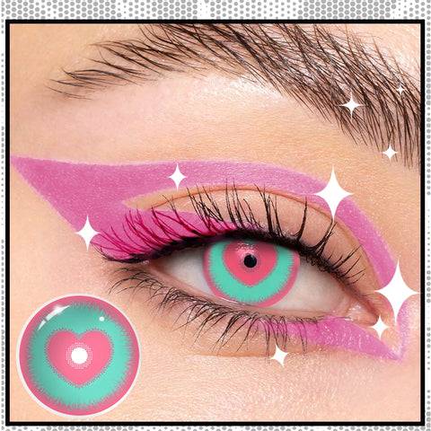 VISUASHOW Anime Cosplay Color Contact Lenses